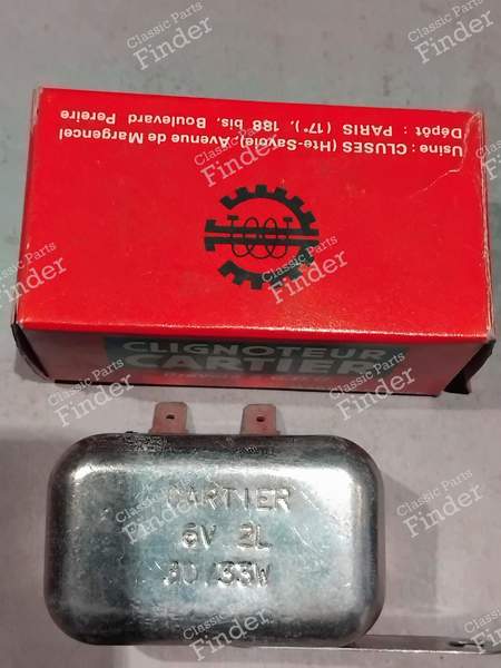 Blinkende Zentrale CARTIER - RENAULT 4 / 3 / F (R4) - Repère 21- 0