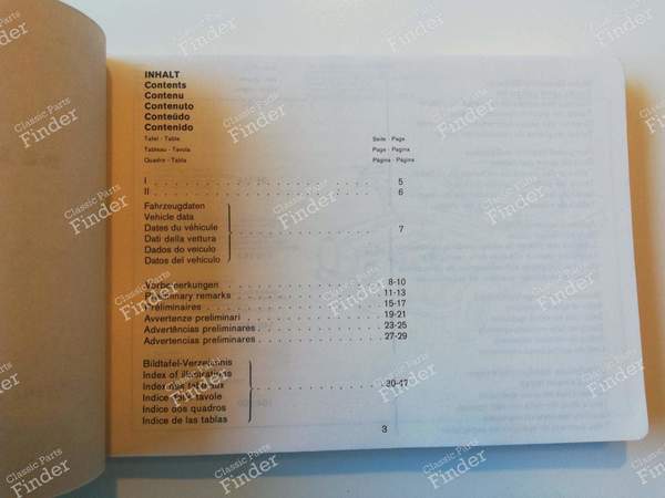 Ersatzteilhandbuch - 'Catalog C' (Katalog C) - MERCEDES BENZ /8 (W114 / W115) - 12178 / 50000-10.70 WK- 1