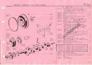 Crankshaft - PEUGEOT 504 - 0501.38- thumb-1