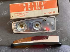 Left-hand chrome taillight - RENAULT 8 / 10 (R8 / R10) - 612- thumb-1