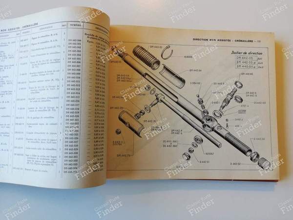 Catalogue des pièces détachées pour ID 19 berline - CITROËN DS / ID - # 470- 4