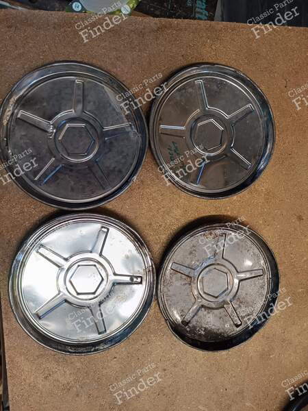 4 Radkappen - SIMCA-CHRYSLER-TALBOT 1100 / 1204 / VF - 1