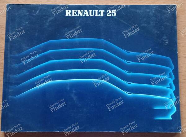 Flight Manual - RENAULT 25 (R25) - 7711078130- 0