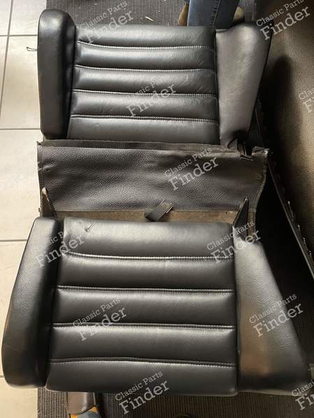 Black leather seats - PORSCHE 911 / 912 E (G Modell) - 4