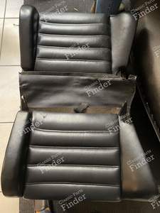 Black leather seats - PORSCHE 911 / 912 E (G Modell) - thumb-4