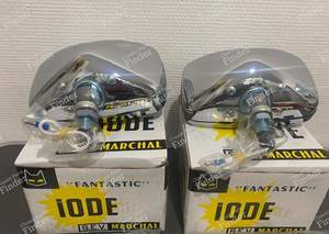 Marchal Iode 656 - Chrome-plated fog lamps - RENAULT Frégate - 656 / 63120403 (?)- thumb-1