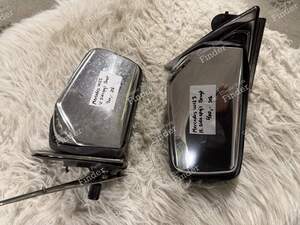 2 original chrome side mirrors - MERCEDES BENZ W123 - thumb-1