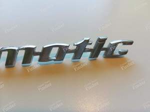 Automatic' trunk sign - VOLKSWAGEN (VW) 1500 / 1600 (Typ 3) - 083111003- thumb-3