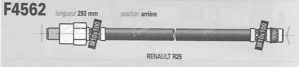 Pair of left and right rear hoses - RENAULT 25 (R25) - F4562- 1