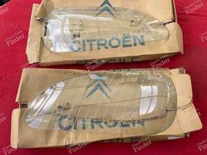 Pair of headlight lenses - 1968 to 1975 - CITROËN DS / ID