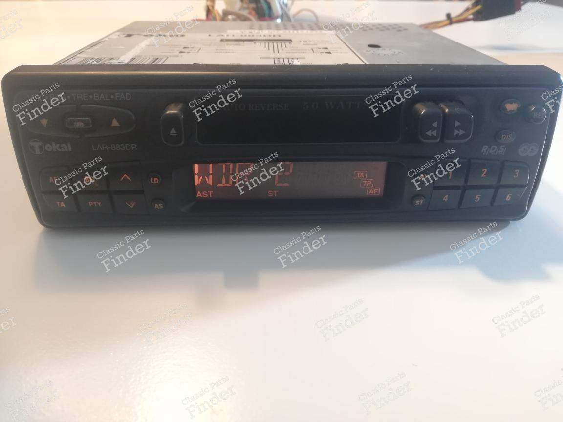 Tokaï cassette car radio - RDS - Removable front panel - PEUGEOT