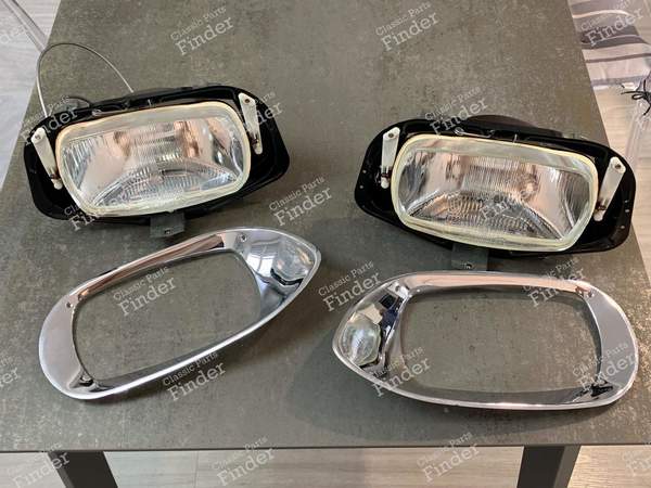 2 complete headlights - AMI 8, Super... - CITROËN Ami 8 / Super - 14511 / 470124- 1