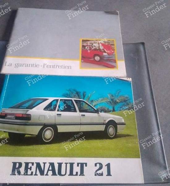 User's manual for Renault 21 Sedan phase 2 in 5 doors - RENAULT 21 (R21) - NE538 90 02 90- 2