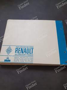 Ersatzteilkataloge - RENAULT Dauphine / Ondine - PR650 / PR751- thumb-1