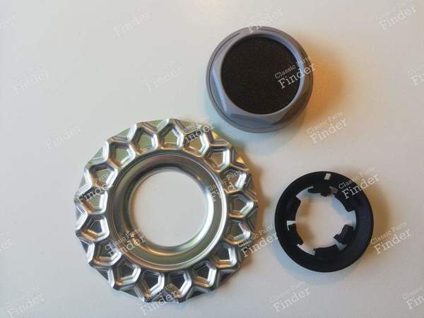 4 Caches-moyeu jante BBS 15 pouces - VOLKSWAGEN (VW) Golf II / Jetta - Equiv. OEM: 36132225376- 3