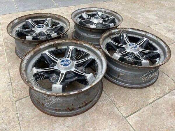 Satz von 4 Bi-Metall-Felgen - RENAULT 12 / Virage (R12) - 5