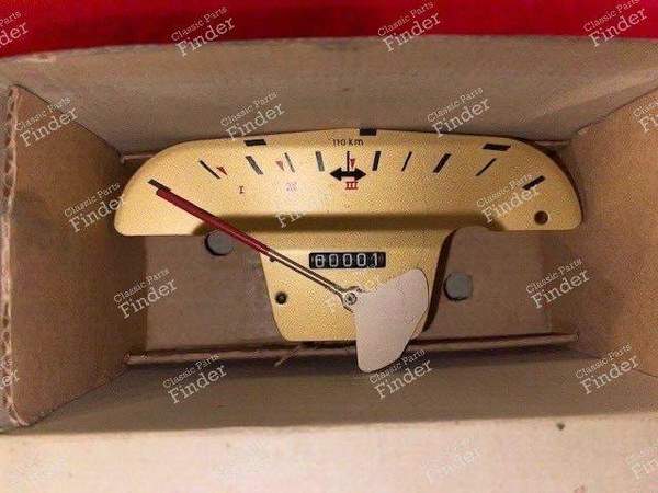 Compteur de vitesse et km - RENAULT Dauphine / Ondine - 8545378- 0