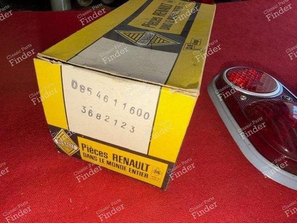 Paire de cabochons de feux arrière - Phase 1 - RENAULT Estafette / Hi-boy / Petit-Panel - 0854611600 / 3682123- 2