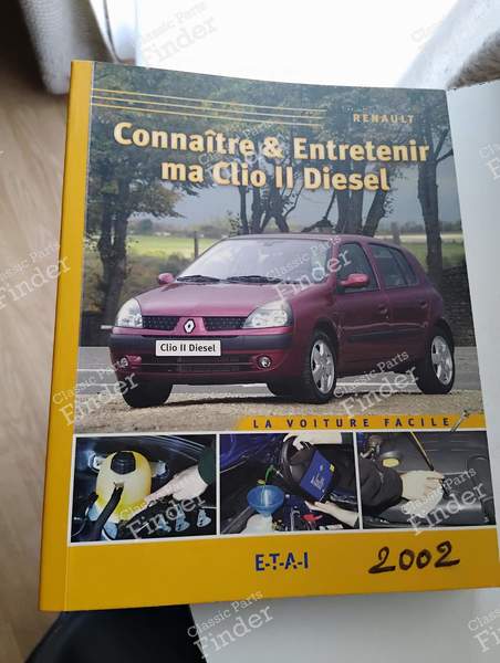 Revue technique - version Diesel - RENAULT Clio 2 - ISBN 9782726887356- 0