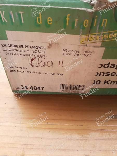 Hintere Bremse Kit - RENAULT Clio II - 344047- 1