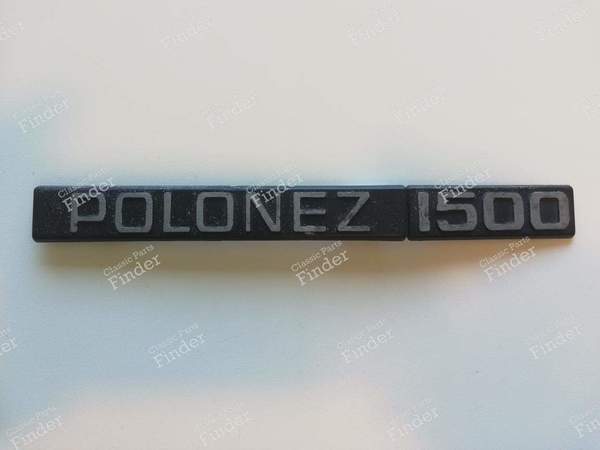 Signet für Kühlergrill und Kofferraumdeckel - FSO Polonez - 4