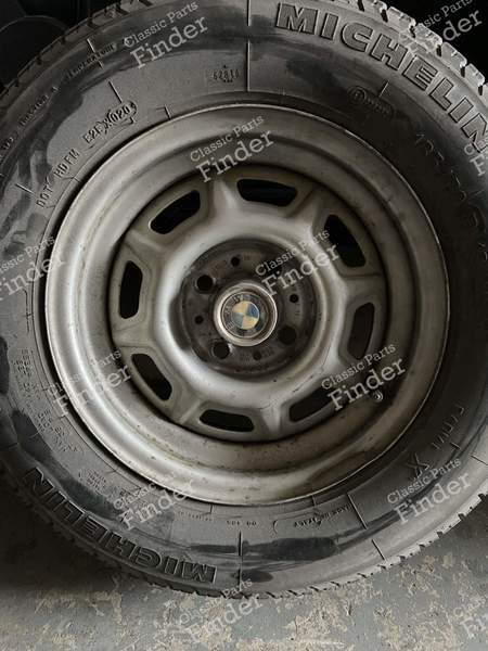 Original steel wheels - BMW 3 (E21) - 36111116- 3