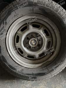 Original steel wheels - BMW 3 (E21) - 36111116- thumb-3