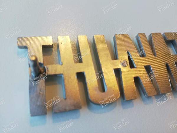 Monogramme - RENAULT 4 / 3 / F (R4) - 5