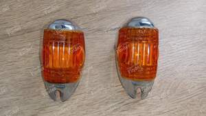 Paire de boîtiers pour feux de position latéraux et clignotants - MERCEDES BENZ W110