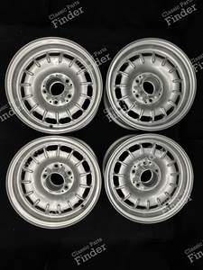 Jantes baroques originales "Fuschsfelgen" - 6.5Jx14 ET30 - MERCEDES BENZ S (W126) - 1264002102- thumb-1