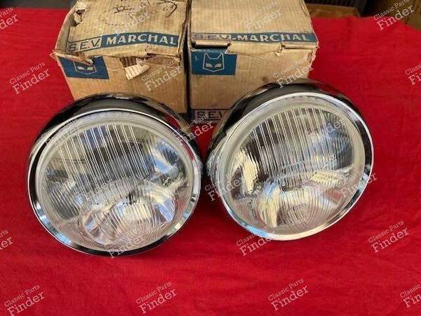 Pair of Amplilux headlights - PEUGEOT 404 - 0