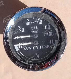 Oil pressure and water temperature gauge - MG Midget