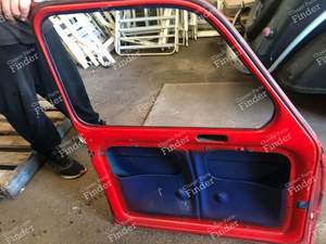 Türen links rot - RENAULT 4 / 3 / F (R4) - thumb-1