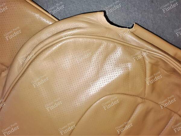 Leather seat cover, apricot color - PEUGEOT 406 Coupé - 8963.Z8- 2