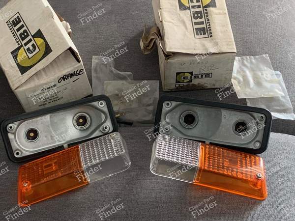 Clignotants / veilleuses bicolore - RENAULT 12 / Virage (R12) - 3076- 1