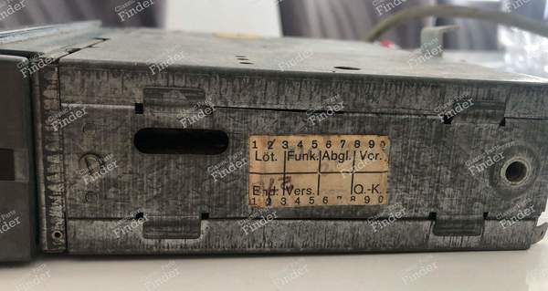 Radio Becker Mexico Cassette & Amplifier - MERCEDES BENZ W108 / W109 - M100162- 2