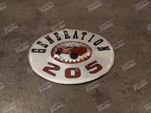 Monogramme 'Génération 205' - PEUGEOT 205