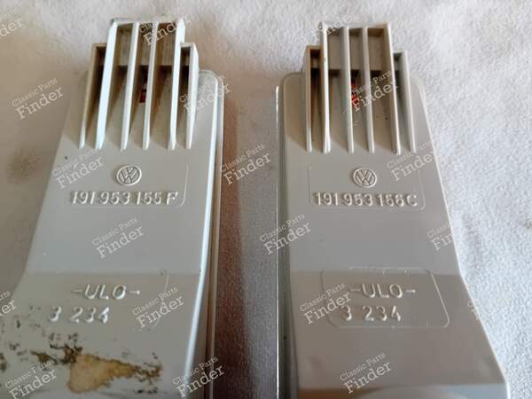 Weiß-transluzente Blinker - VOLKSWAGEN (VW) Golf II / Jetta - 191953155F / 191953156C- 3