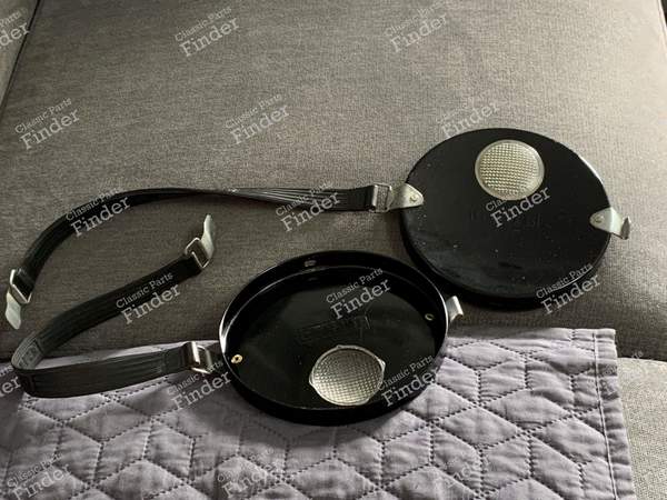 Protections Cibié noirs métal pour 'Oscars' - ALPINE A110 - 2