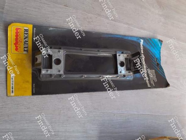 Car radio flush-mounting plate - RENAULT 9 / Alliance / Broadway / 11 / Encore (R9 / R11) - 7701409085