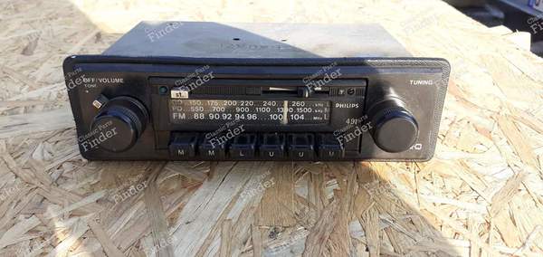 Philips AN491 car radio - RENAULT 5 / 7 (R5 / Siete) - 22AN491/00- 0