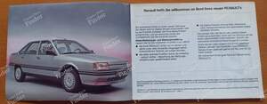 Manuel de bord - RENAULT 21 (R21) - 771184497- thumb-1
