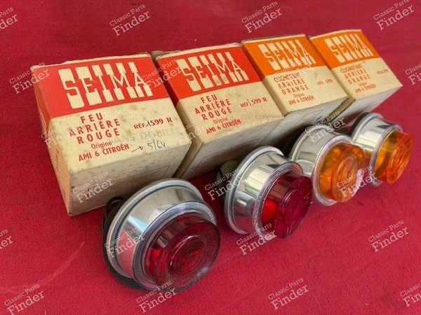 Rear lights and indicators - CITROËN Ami 6 - 599 et 599 R- 4