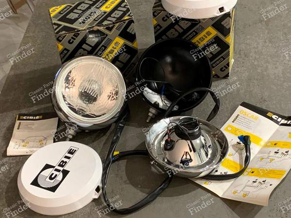 Headlights Cibié Oscar H4 - For VW Buggy SARAP Buffalo, Proto, Moto - SARAP Buffalo - Oscar H4- 2