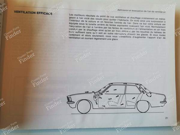 Wartungshandbuch - OPEL Rekord (D) / Commodore (B) - 08980231- 3
