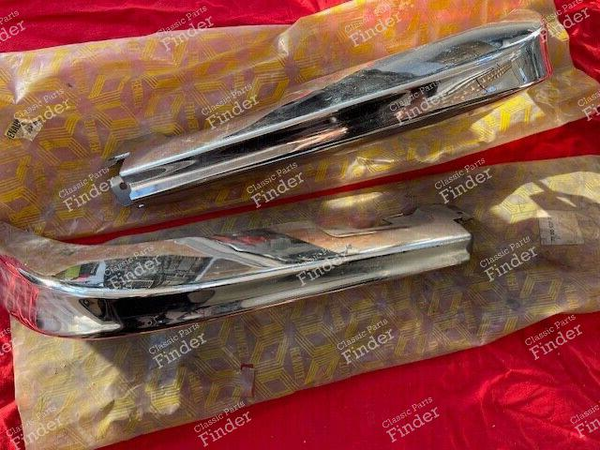 Pair of original R16 TS front bumper crossbars, left and right - RENAULT 16 (R16) - 7700527066- 0