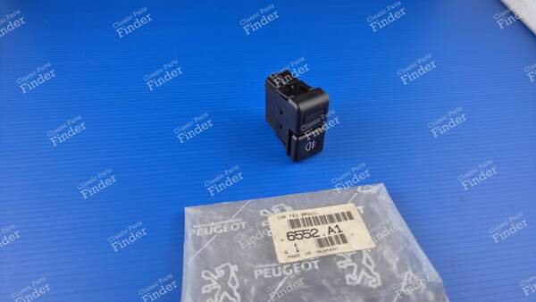 Rear Fog Light Switch - PEUGEOT 605 - 6552A1- 0