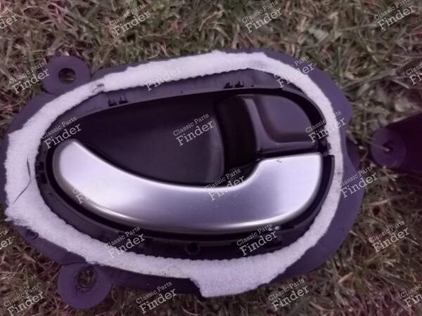Pair of Silver / Chrome door handles - PEUGEOT 406 Coupé - 9