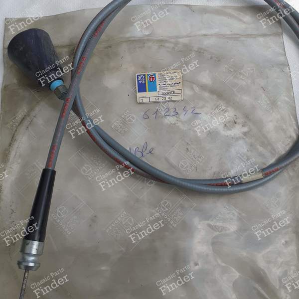 Speedometer cable - PEUGEOT 505 - 6123.42