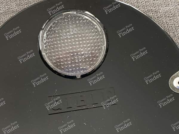 Schwarze Cibié-Schutzhüllen aus Metall für 'Oscars'. - ALPINE A110 - 2